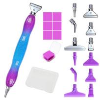 5D Jelly Diamond Painting Point Drilling Pen Set Multifunctional Metal Screw Thread Tips Mosaic Embroidery Tool Set