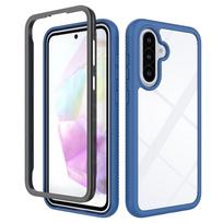 Samsung A57/A37/A17/A07 Starry Sky Armor Case Galaxy A07/A06 karališkos mėlynos spalvos