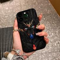 Anime Mecha Gundam Warrior for Apple 17Pro mobile phone case IP16/15/14/13 matte pleats 12 IPhone17ProMax