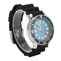 Rotating Bezel Watch Luminescent Automatic Date Analog Display Calendar Waterproof Men Automatic Watch gray