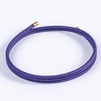 51 cm ilgio magnetinė virvės apyrankė Reguliuojama apyrankė Magnetinis jungtis PASIDARYK pats papuošalų gamyba Purple