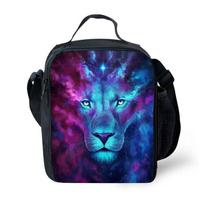 Spacious Animal School Lunch Bags For Boys Ideal For Travel And Picnics E