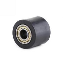 8mm/10mm Pavaros grandinės skriemulio volelis slankiklis įtempiklio ratas gatvės motociklui 10mm juoda