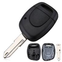 1 mygtuko automobilio rakto pakabuko korpuso pakaitinis nuotolinio valdymo dangtelis, tinka Renault Clio Kangoo Twingo