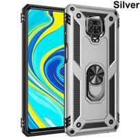 Smūgiams atsparus dėklas, skirtas Xiaomi Redmi Note 7 8 9 Pro Max 7A 8A 9A 8T 9T K30 Pro 10 Pro A3 Lite Pocophone F2 Pro silikoninis buferio dėklas For Redmi 7 sidabras