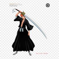 Ichigo Kurosaki 1-as kardas Ichigo Kurosaki Rukia Kuchiki Anime Lron Ant pleistrų drabužiams Krepšys Marškinėliai Šilumos perdavimas Lipdukai Juostelės Aplikacijos