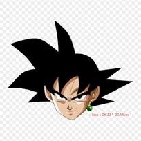 Pleistrai Drabužiams Krepšiui Užlyginami Terminiai Lipdukai Goku Juodo Veidas Goku Vegeta Raštas Skalbiamas Terminis Pernešimas