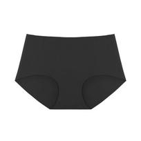 FINETOO moteriškos besiūlės kelnaitės, moteriškos, patogios kelnaitės, apatinės kelnaitės Vienspalvės apatinės kelnaitės S-XL moteriškos kelnaitės Minkštas moteriškas apatinis trikotažas L-XL juoda