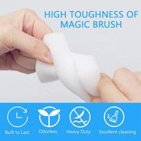 5/10/20/50/100 vnt Melamino kempinė Magic Sponge Buitinė kempinė Eraser Valymo įrankiai biuro virtuvės vonios valymo kempinės 10PCS beige