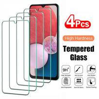 4 vnt. 4 vnt grūdintas stiklas Samsung Galaxy A53 iPhone 11 12 13 14 XiaoMi Mi RedMi Note POCO Huawei Honor Realme OPPO VIVO ekrano apsauginė plėvelė RedMi Note 5A balta