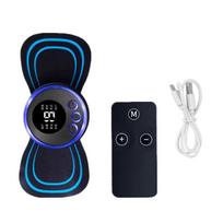 EMS žemo dažnio impulsų fizioterapijos instrumentas MINI elektrinis gimdos kaklelio stuburo masažas viso kūno masažas įkraunamas nuotolinio valdymo pultelio modeliai Dovana box