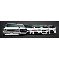 Abstraktus baltas automobilio drobės tapyba šiaurietiško stiliaus plakatai ir spaudiniai Sienų paveikslai Cuadros gyvenamojo kambario dekorui be rėmelio 20cm×40cm NoFrame