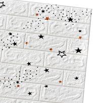 1/5/10 vnt. 35*30 cm 3D lipnūs tapetai, plytiniai sienų lipdukai, namų dekoro tapetai sienoms, pasidaryk pats, miegamojo Papel De Parede 1Pcs 35*30cm balta
