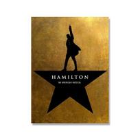 American Hamilton Musical Art Wall Picture Canvas Painting Modern Fashion Broadway Posters and Prints For Living Room Home Decor 21*30cm
