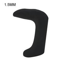 Klarneto obojaus guminio pūstuko apsaugos nykščio atrama pagalvėlė 1.5 MM black