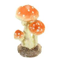 Realistiškas grybų rupūžės miniatiūrinis ornamentas pasakų sodo terariumo lėlių namelio dekoras bonsai terariumams