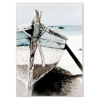 Lake Beach Landscape Diamond Painting Wall Art Bohemian Reed Flower Poster Mosaic Inlaid Diamond Embroidery DIY Home Decoration 21X30cm No Frame white