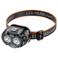 LED jutiklio priekinis žibintas stovyklavimo žvejybos paieškos lemputė T51, priartinamas ypač ryškus galvos žibintas Žibintuvėlis Įkraunamas priekiniai žibintai 5 stilių priekiniai žibintai
