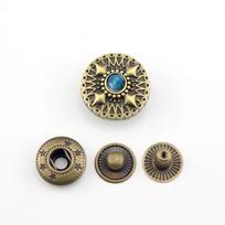 Retro metalinės spaudės, kniedės, užsegimai drabužiams, krepšiams, odos gaminių dekoravimui, sagos, drabužių pasidaryk pats, rankų darbo siuvimo reikmenys