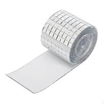 Mirror Mosaic Tiles Mini Stickers Decorative Disco Ball Square for Photo 10mmx10mm