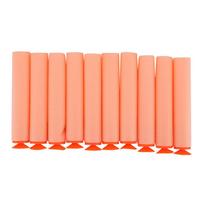 7.2cm Foam Darts Bullet for Series Blaster Toy Gun Refill Pack Orange