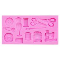 Scissors Kitchenware Tools 3D Silicone Fondant Mold For Cake Decorating Baby Tool Silicone Soap Mold Cupcake Decorations