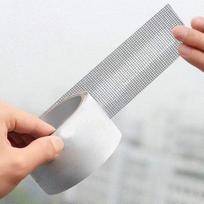 Langų tinklelio remontas Užpildykite skylę Lipni smulkaus tinklelio tinklelio juosta Tinklelio remontas nuo uodų 5cmx2m/2.0x78.7in pilka