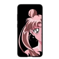 Telefono dėklas Samsung Galaxy S25 S24 S23 iPhone 16 15 Xiaomi Redmi Note 14 13 12 16E X 11 Pro Max 14C OPPO Moto Huawei Animacinis Mergelės Mėnulio Mergaitės Dangtelis for Motorola Moto E15 4G elnias