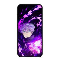 Telefono dėklas, skirtas Samsung Galaxy S25 S24 S23 iPhone 16 15 Xiaomi Redmi Note 14 13 12 16E X 11 Pro OPPO Moto Huawei Anime Jujutsu Kaisen Gojo Satoru Cover for Motorola Moto G04 4G aero