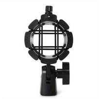 1pcs Microphone Stands Stabilized Shock MountsRadio Piggyback Microphone StandsHot ShoeDouble Cold Shoe Mounts 1pcs