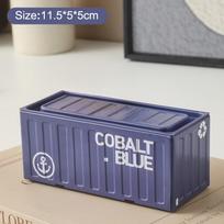 Retro Industrial Style Iron Mini Small Container Model Ornament Storage Box Multi-Functional Metal Box Desktop Decoration
