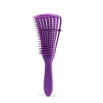 Octopus Detangling Massage Hair Comb - Random Colors No Packaging violetinė