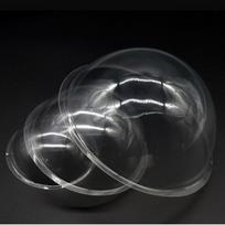 PVC Skaidrus Pusrutulio Dangtelis „Pasidaryk pats“ Medūzoms ar Planetų Lemputėms - 12cm/17cm Pusapvalės Dalys 12cm