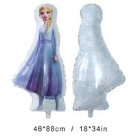 Princess Snow Frozen Elsa Anna Film Balloons Birthday Party Decoration Balloons Elsa