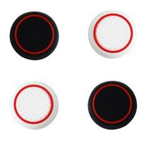 Two-Color Silicone Joystick Caps for PS4, PS5, Xbox One Controllers