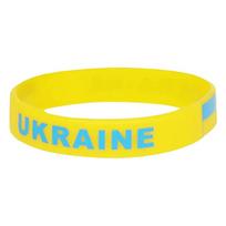 Futbolas Ukraina Šalis Nacionalinė Vėliava Apyrankė Geltona Futbolo Sportas Elastingi Silikoniniai Apyrankės Bangles Suvenyrai Dovanos 1