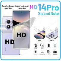 For Xiaomi Redmi Note 14 13s 13 12s 12 Pro Pro+ 13C 14C 15C Front + Back Screen Protector Redmi Note 14(4G)