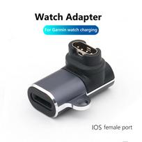 C tipo / Micro / ios USB įkroviklio adapteris, skirtas Garmin Fenix ​​7/6/5 Instinct 2S Venu 2 Plus EPIX forerunner 745 Watch Charging Converter