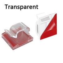 10/20/50 vnt. Lipnūs kabelių laikikliai Laido tvarkymas Laido laikiklis Organizatorius Spaustukas Stalo tvarkymas Kabelių tvarkytuvas Namų biuro spaustukai Transparent 5PCS