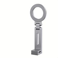 Airplane Phone Holder, Suitable for Magsafe, Essential for Air Travel, Magnetic Phone Mount, Compatible, Hands-Free Operation for Long Flights 1pc pilka