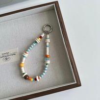 Color Beads Phone Strap Lanyard Keychain Bracelet Universal Outdoor Anti-Lost Phone Hanging Rope Pendant Ccd Camera Bag Charm A1