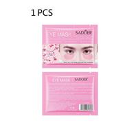 Cherry Blossom Extract Eye Mask Anti-Wrinkle Eye Patches Fade Fine Line Remove Dark Circle Bag Anti-Puffiness Moisturizing Brighten Skin Care 1pc