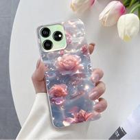 For ZTE Blade V50 Design 4G 5G V50 Vita Case Luxury Phone Case For ZTE Blade V50 Smart Flower Clear Silicone Protective Cover ZTE V50 Design5G
