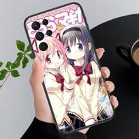 Phone Case For Samsung A17 A55 A16 A56 A35 A15 A53 A54 A33 A34 A25 A05S A52 A52S A07 A26 A06 Puella Magi Madoka Magica A15 white
