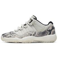(GS) Air Jordan 11 Retro Low 'Light Bone Snakeskin' Kids' CD6847-002 EU 36