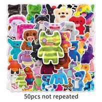 50 FUGGLER Cute and Ugly Monster Stickers for DIY Decoration