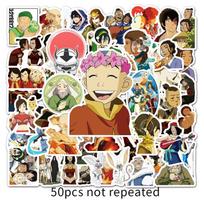 50 Avatar: The Last Airbender Cartoon Stickers for Decorate Journals, Laptops, Cars, and More