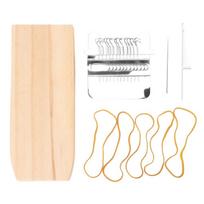 Practical Mini Knitting Machine Portable 12-Needle Weaving Loom Handmade Compact Repair Tool Craft
