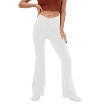 Women High Waist Elegant Straight Loose Flare Pants Casual Women's Jeans Fashion Vintage Blue Denim Solid Pockets Slim Plus Size Female Jeans 24807 S balta