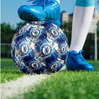 Chelsea FC Theme soccer ball Size 5 Soccer Ball Soft Touch Professional Training Football for Outdoor Sports Size 5